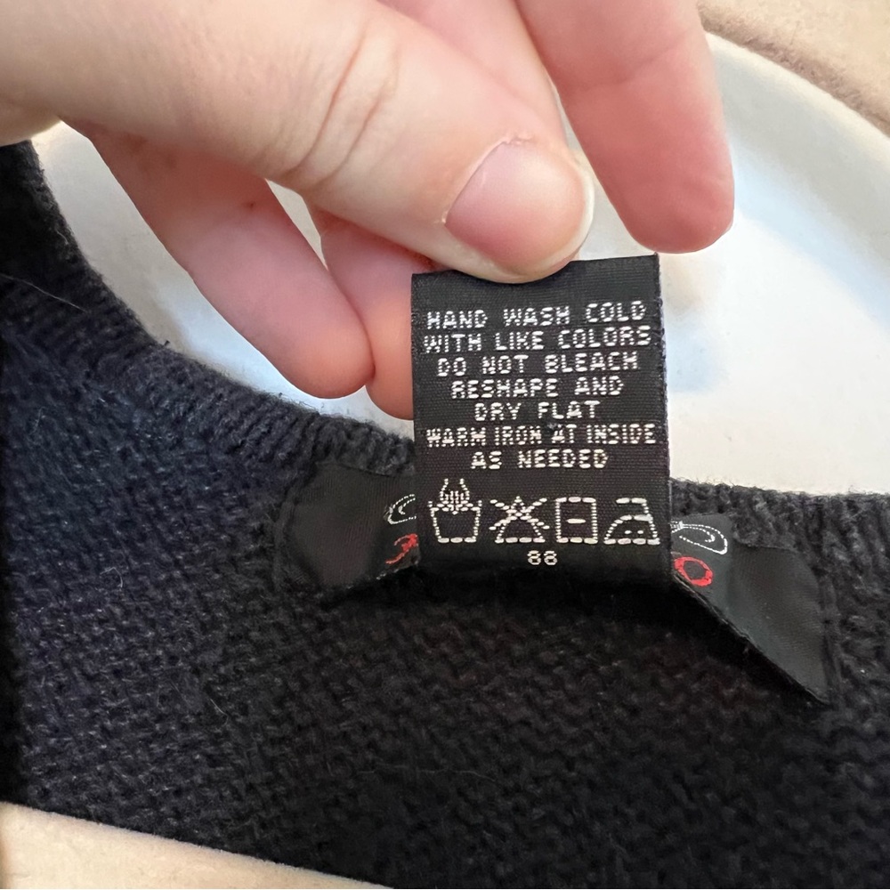 VNTG Segue Embroidered Ugly‎ Christmas Vest - Picture 6 of 6
